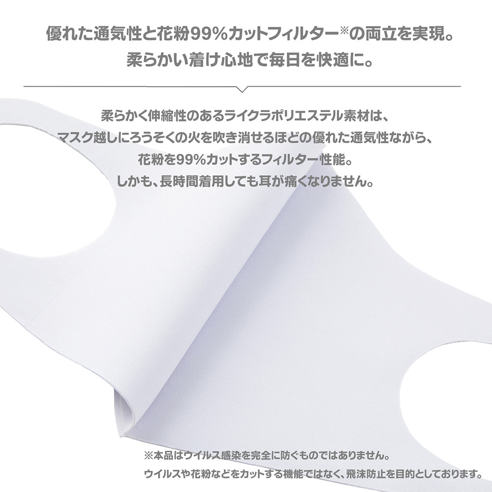 冷感マスク ひんやり 夏用 爽やか肌感 個包装 Sサイズ 子供用ブラック 3枚セット