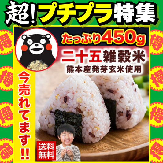 【国産】二十五雑穀米 450g 送料無料《7-14営業日以内に出荷予定(土日祝日除く)》【プチプラ特集】