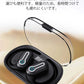 ワイヤレスイヤホン 耳かけ式 Bluetooth5.3 防水防汗 360°回転可能 HiFi高音質 安定装着 クリア通話 低遅延 長時間持続 小型軽量 自動ペアリング ENC通話 s105A(ブラック)