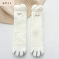 【予約商品・発送時期は商品説明に記載】もこもこ ルームソックス 5足セット 猫 ネコソックス かわいい 肉球 ねこ 猫 あったか 冷え取り 靴下 防寒 暖かい 可愛い くつ下 ソックス 送料無料 ギフト プレゼント
