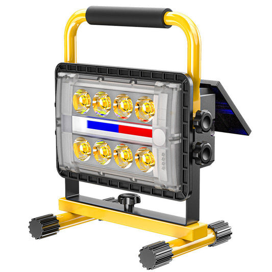 当日発送 ソーラー 充電式 投光器 新仕様 LEDポータブル 角度調整 モード調光 屋外用 ライト 釣り 懐中電灯 フィッシング ライト IP65防水仕様 w197C(タイプC)