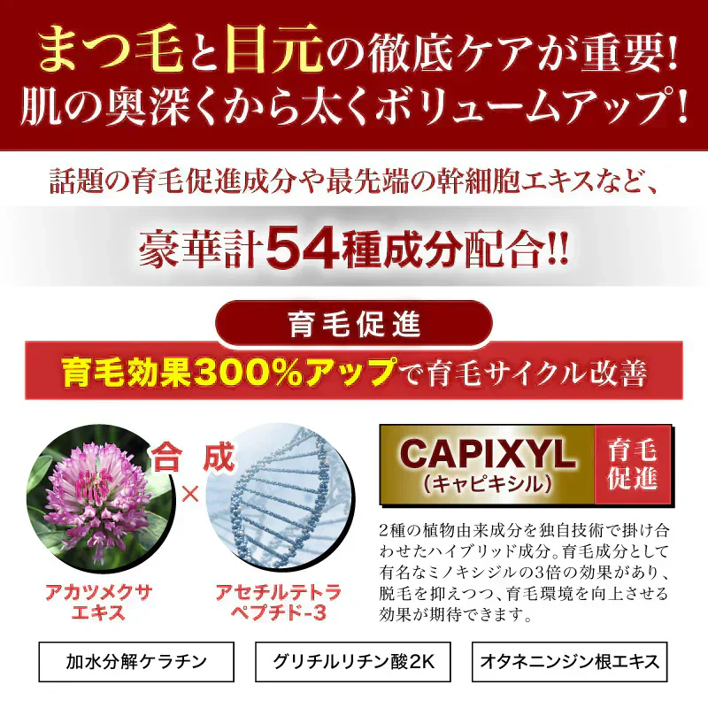 『グランディーリング（単品）』 まつ毛美容液 マツゲ 睫毛 まつ毛 睫毛美容液 伸びる まつエク まつ毛エクステ まつ育 まつ毛ケア まつ毛パーマ 育毛 フサフサ