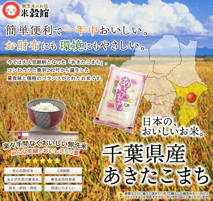 【令和7年産】無洗米 あきたこまち 無洗米 10kg 秋田小町 5kg×2 2025年産 人気銘柄