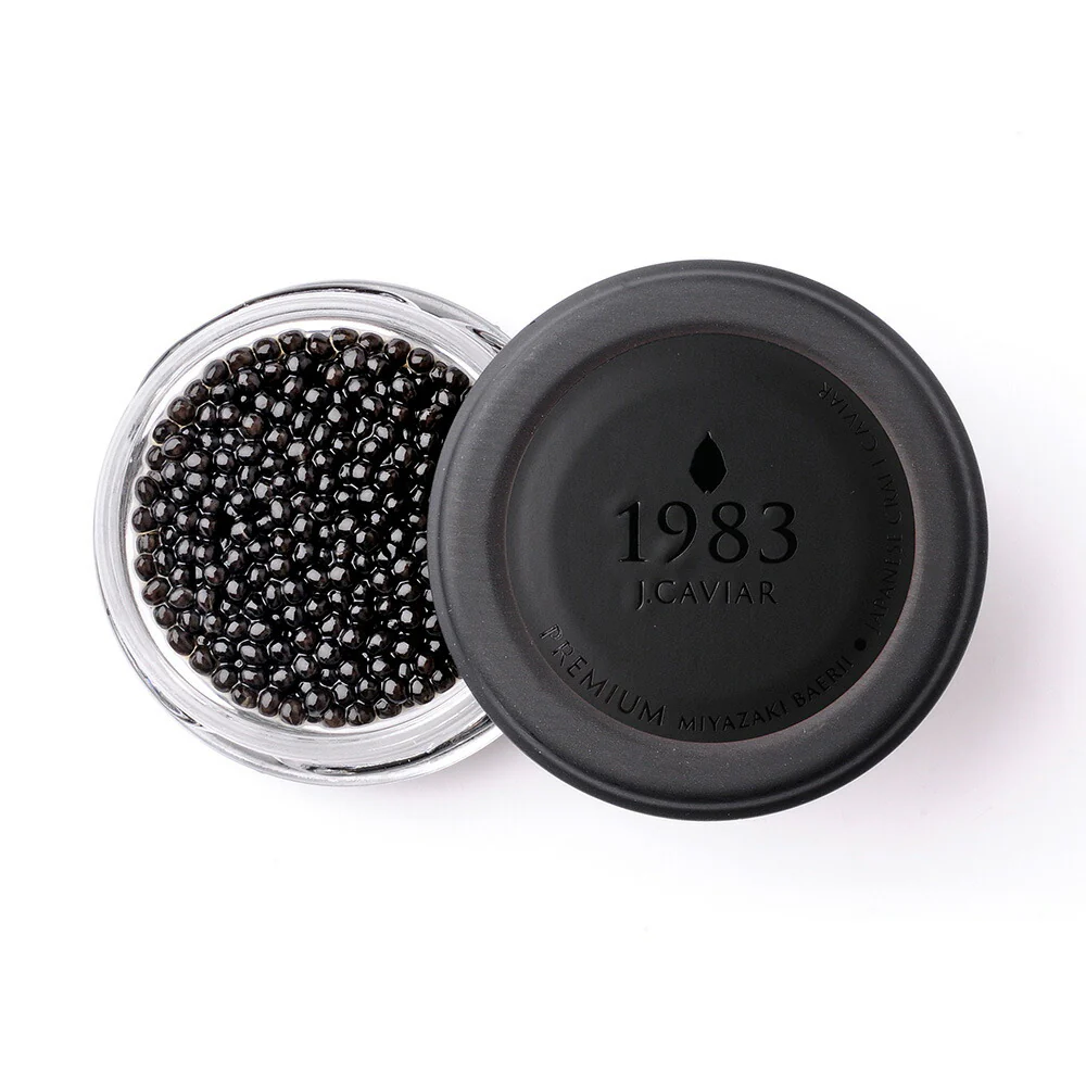 宮崎キャビア1983 & 1983 J.CAVIAR プレミアムキャビア12g×3種食べ比べ セット キャビア 国産 日本航空ファーストクラス機内食【送料込み】