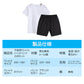 半袖Tシャツ ハーフパンツ 2点セット グレー 160cm 子供 100 110 120 130 140 150 160 体操服 学生 運動会 男子 女子 幼稚園 小学生 半ズボン 短パン 無地 綿 吸汗速乾