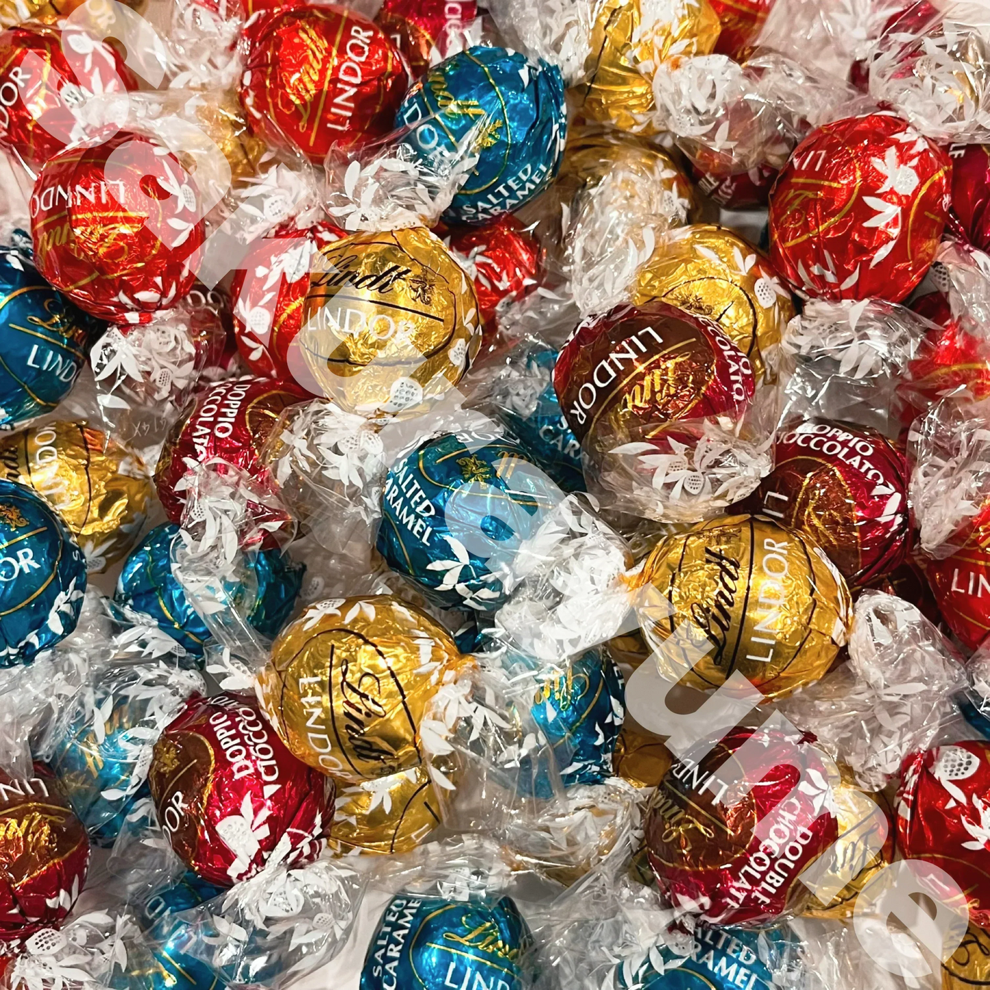 【 リンツ リンドール ピンクアソート 4種24個セット 】 チョコレート ミルク ダブルチョコレート ソルトキャラメル ホワイト 箱なし ポスト投函 常温発送