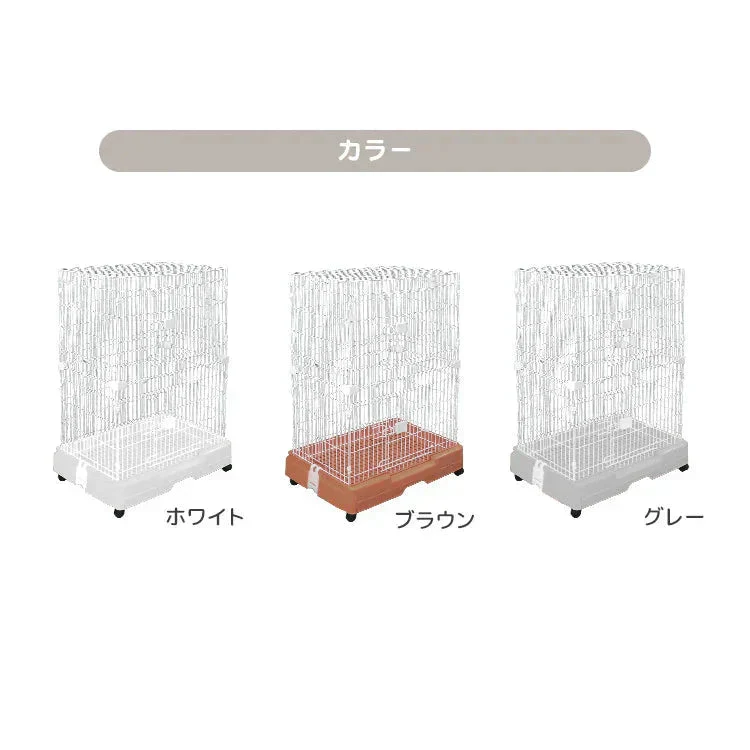 【グレー】猫 ケージ 2段 キャットケージ 2段 ペットケージ ケージ ゲージ 猫 ハウス 猫ケージ 猫ゲージ 大型 おしゃれ おすすめ ケージ飼い 室内 多段 キャスター付き