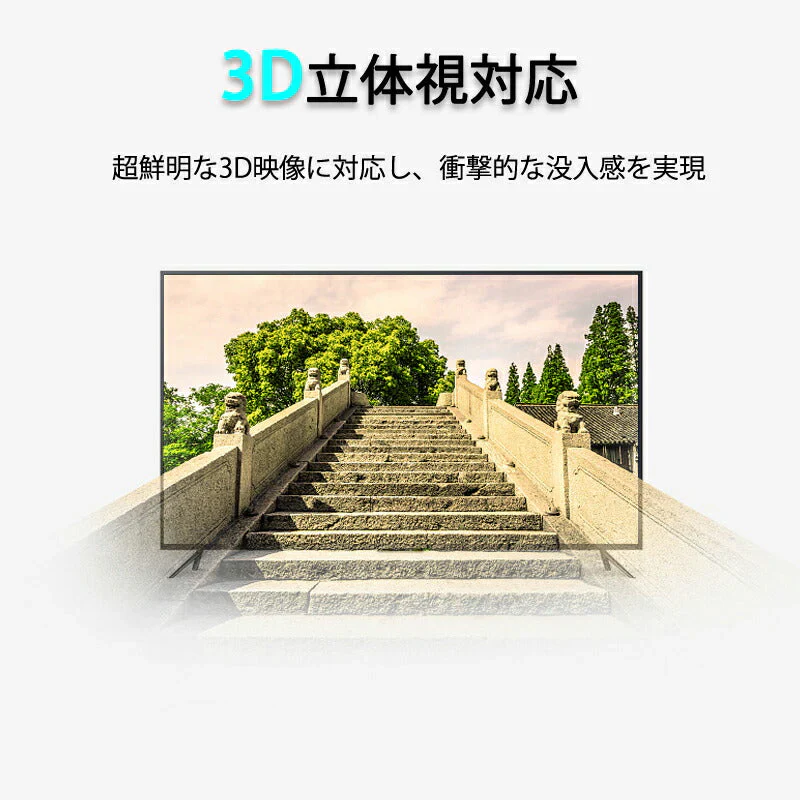 HDMI端子対応 映像ケーブル 1.5m オス⇔オス 1080P対応 ディスプレイ接続用 テレビ・プロジェクター対応