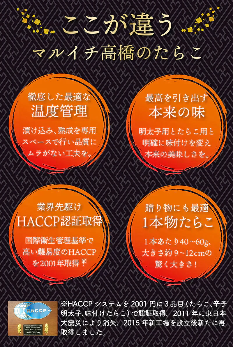 無着色 たらこ １本物 700g  特大サイズのたらこで粒々感抜群