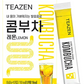 TEAZEN  KOMBUCHA　２０包　箱なし　ティーゼン コンブチャ　（ピーチ１０包、ベリー６包、レモン２包、柚子２包）正規輸入品 韓国 BTS ジョンググ 乳酸菌  健康食品