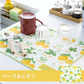 【モンステラ】驚きの吸水力！主婦が考えた 水切りマット おしゃれ 30×40cm 大判 吸水 シンク キッチン 日本製 マイクロファイバー