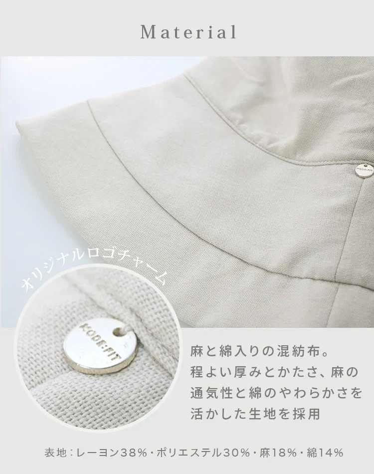 【Mサイズ】【ブラック】【ロングタイプ】　帽子 完全遮光 遮光100% UVカット レディース 大きいサイズ つば広 折りたたみ ハット 自転車 飛ばない 日よけ かぶる日傘 運動会 旅行 レジャー 買い物 ガーデニング あご紐 小顔効果