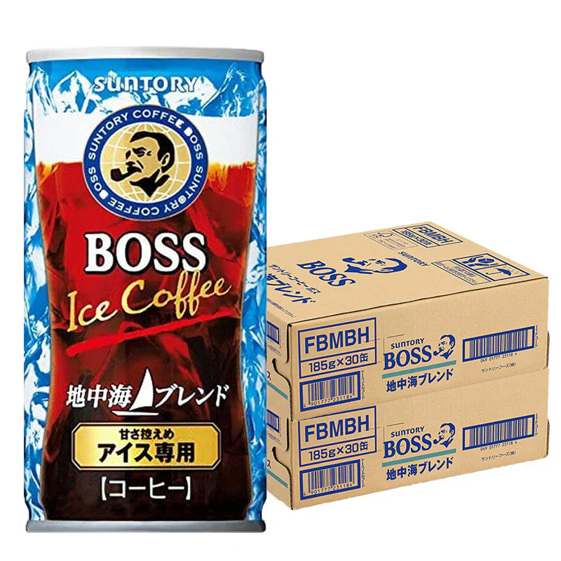 サントリー BOSS ボス 地中海ブレンド 185ml×2ケース (185g×60本)