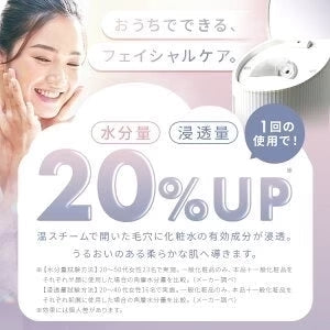 【カートアップNG】フェイススチーマー スチーマー コンパクト アイリスオーヤマ ミラー付 LEDミラー スキンケア 保湿 乾燥対策 毛穴ケア 美顔器 美容家電 プレゼント ギフト ホワイト 白 MiCOLA ミコラ FST-101