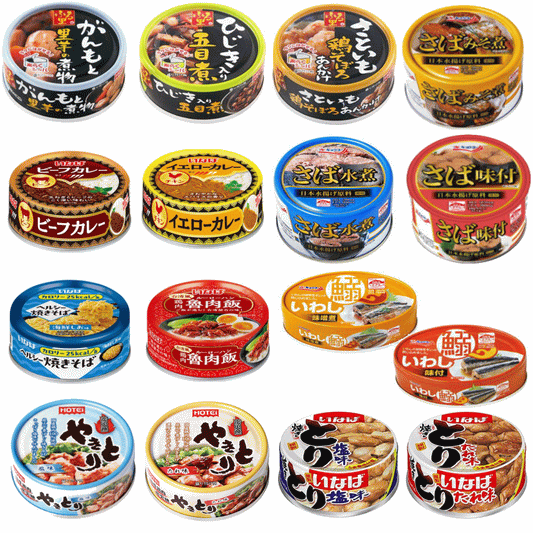 【缶詰Re】詰め合わせ 15種セット さば缶 いわし缶 焼き鳥缶 惣菜缶 カレー缶 焼きそば 缶詰セット おかず缶 食べ比べ 保存食 非常食 関東圏送料無料