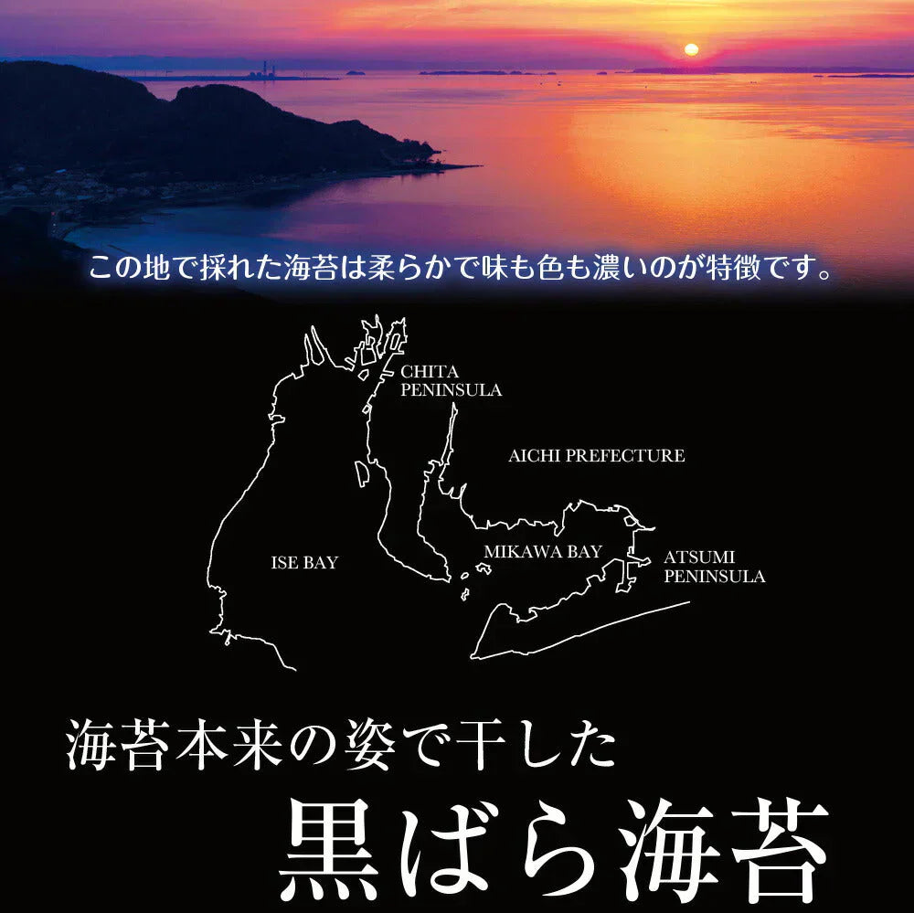 日本橋いなば園 三河湾産 焼きばら海苔 40g ネコポス メール便送料無料