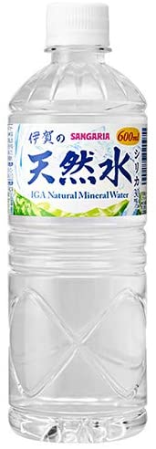 【送料無料】 サンガリア 伊賀の天然水 600ml×24本 1ケース