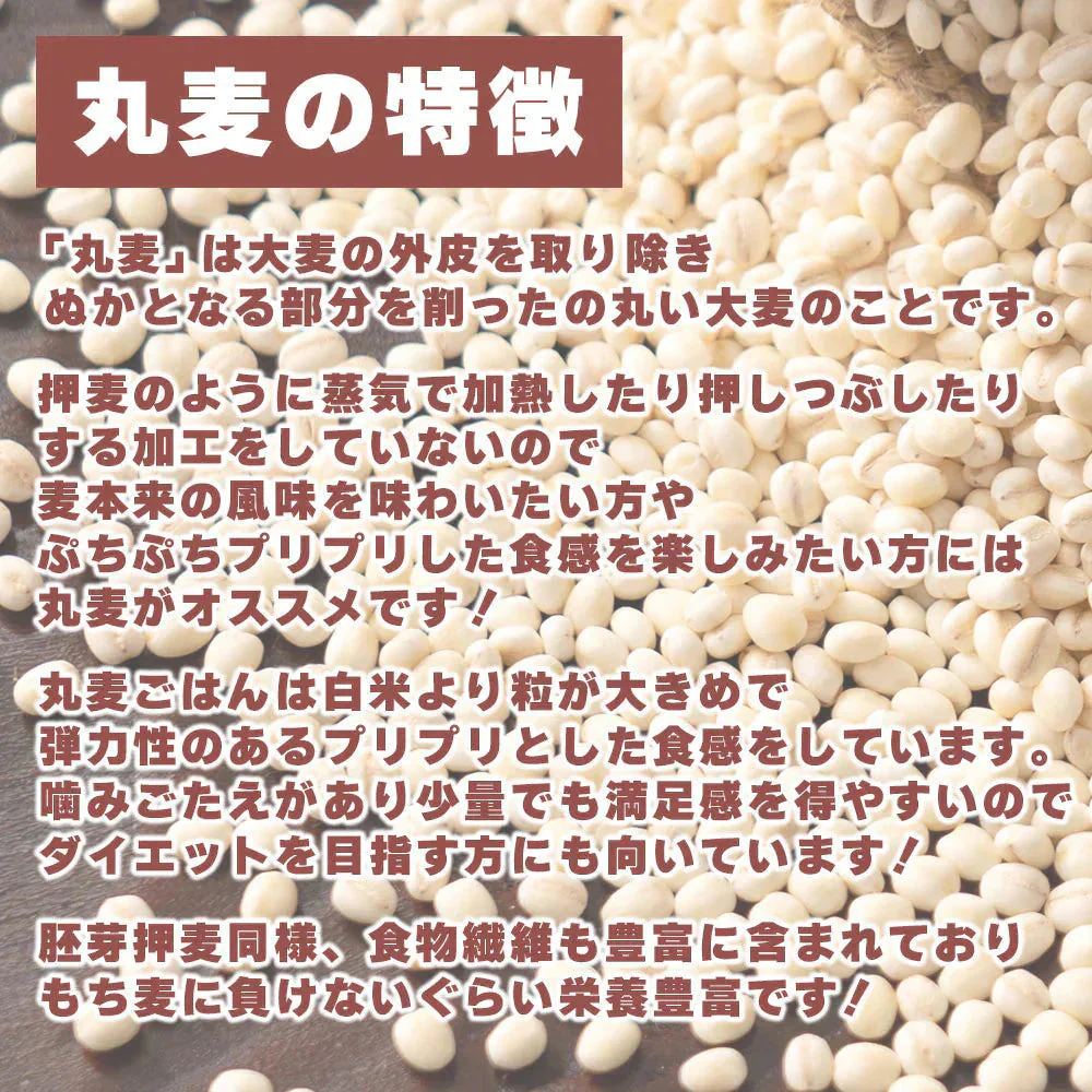 雑穀 雑穀米 国産 丸麦 4kg(400g×10袋) 徳用サイズ 無添加 無着色 送料無料