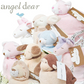 セレブに人気のベビーブランドangel dear(エンジェルディア)のブランキーおむつケーキ！かわいい動物から選べます【Ｓサイズ/コヒツジ】