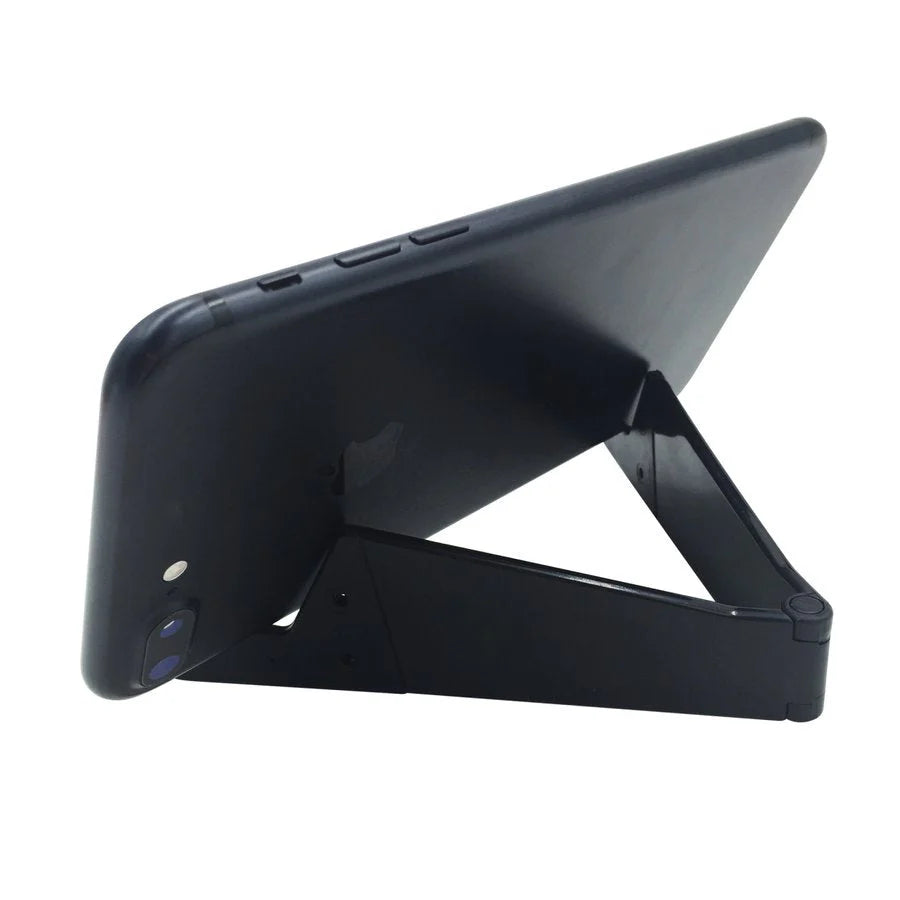 スマホスタンド 白 薄くて軽量 iPhone ポータブルフォールドスタンド slimstand 折り畳み式 卓上ホルダー 各種タブレット フォンSansung Oppo Xperia