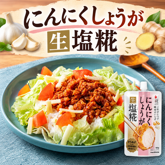 プラス糀 にんにくしょうが生塩糀