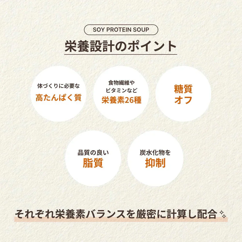 完全食 Fillone プロテインスープ 濃厚鶏白湯 80g | オーガライフ