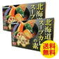 北海道スープカレーの素 4皿分入り×2箱 北海道限定　中辛～辛口　チキン　送料無料