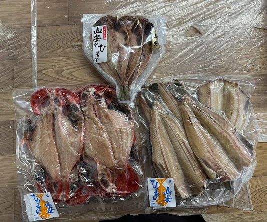 ひもの山安　お得で特上な3品セット