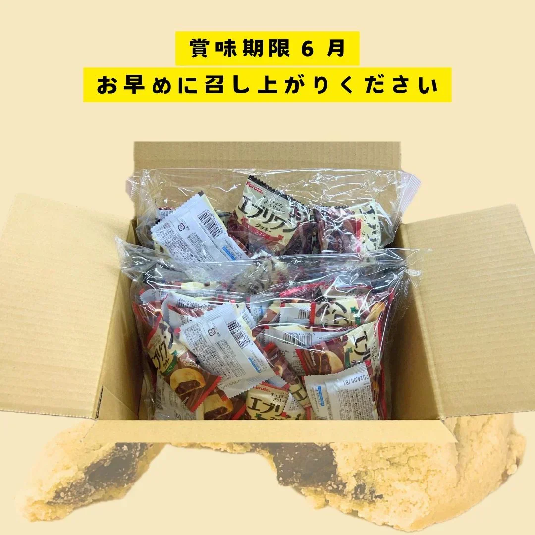 注文日即日発送！賞味期限６月末【2商品詰め合わせセット】エブリワンクッキー　ココア30枚＆バニラ30枚