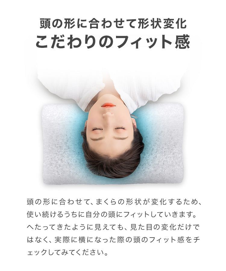 空気を編み込んだ枕 まくら 枕 寝具 睡眠 快眠 洗える枕 ウェーブエアーピロー 立体樹脂ファイバー メッシュ ウェーブ 洗える 蒸れない ピロー カバー付き 頭 肩こり 首こり いびき防止 新生活