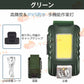 ledライト高輝度 明るい ヘッドランプ へっとライト 電量ディスプレイ可能 大容量バッテリー 角度調節可能 長時間使用 軽量 防水 防災 アウトドア キャンプ ｗ609A(ブラック)