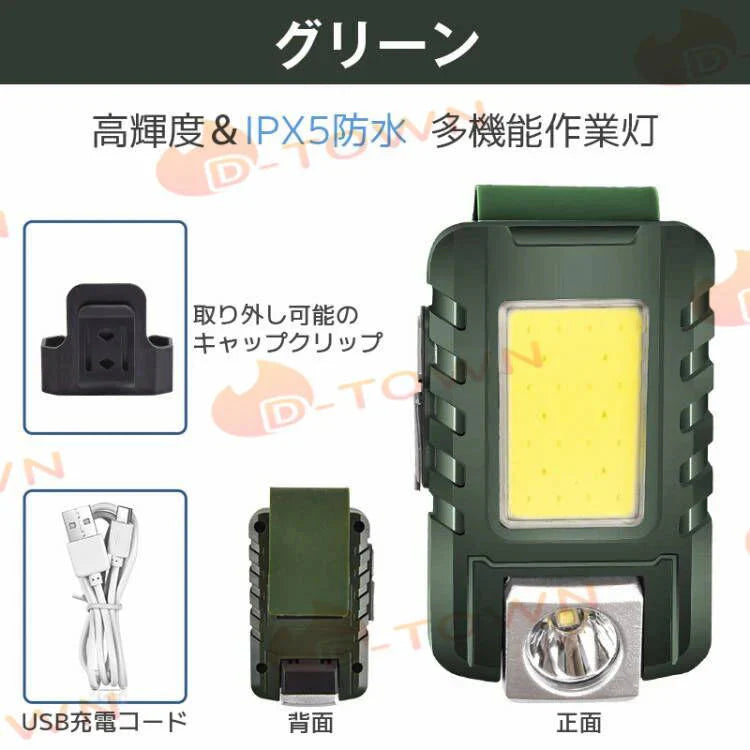 ledライト高輝度 明るい ヘッドランプ へっとライト 電量ディスプレイ可能 大容量バッテリー 角度調節可能 長時間使用 軽量 防水 防災 アウトドア キャンプ ｗ609A(ブラック)