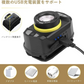 ヘッドライト USB充電式 LEDライト 超軽量 超高輝度 明るい ヘッドらいと センサー機能 ズームレンズ 5種点灯モード SOS点滅 防水防塵 角度調整可 超強力ヘッドライト ヘルメット 釣り ライト 登山/作業用/ランニング/キャンプ/防災/停電に最適