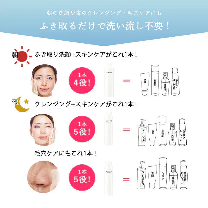 シーヴァアンジエンド クレンジングセラム200ml xiva un the end 毛穴 拭き取り w洗顔不要 メイク 美容液 オールインワン