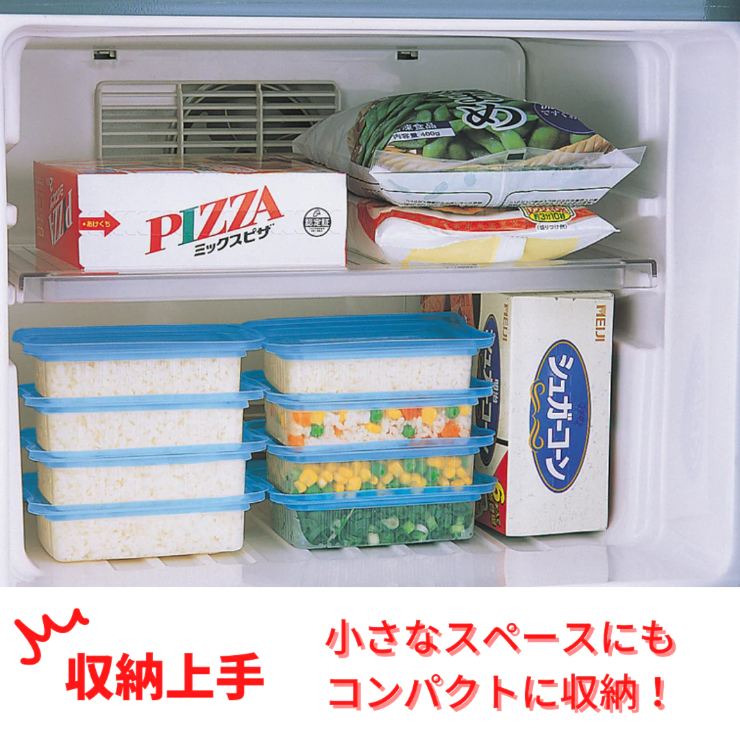 コンパクトでかさばらない！冷凍庫から電子レンジへそのままOK◎ 便利な一人分冷凍パック12P