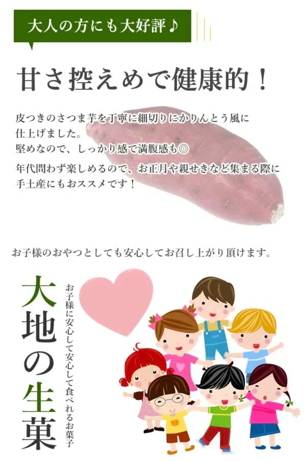 【65g】細切りいもけんぴ 野菜チップス