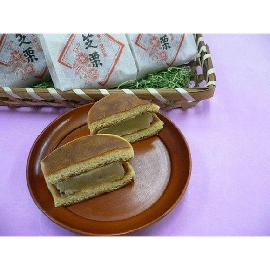 千葉県銘菓 和菓子　芝栗 10個入り