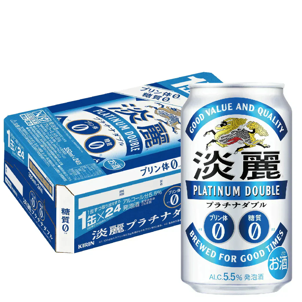 キリン 淡麗プラチナダブル 350ml×1ケース/24本 YTR