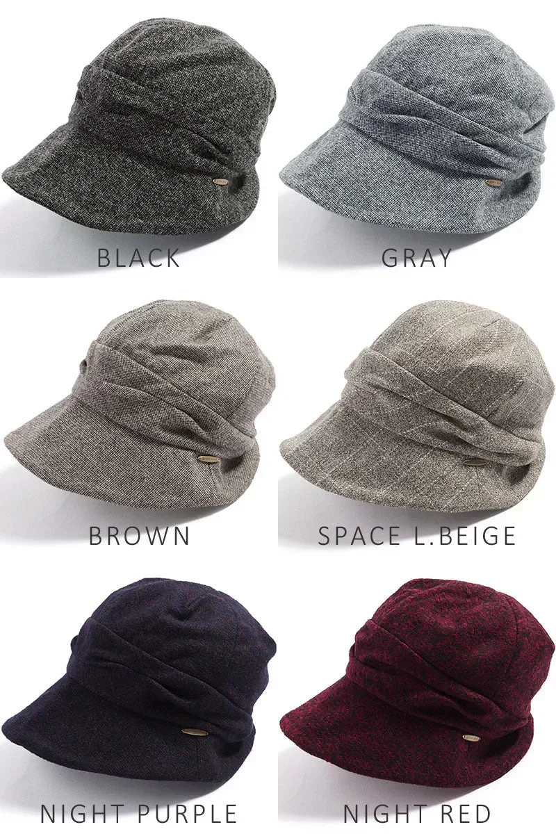 【フリー56-58cm-ナイトレッド】【商品名：ミラクルキャスダウンHAT】