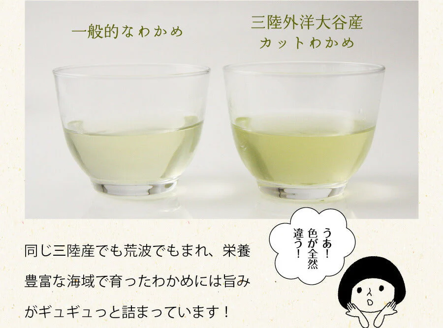 日本橋いなば園 三陸産カットわかめ 40g メール便送料無料