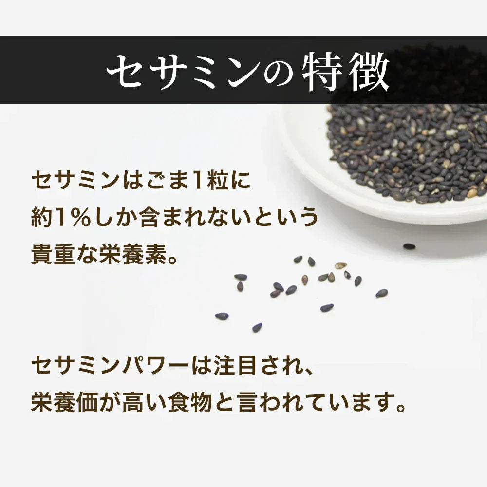 黒ゴマセサミン＆発酵黒ニンニク《約3ヶ月分》サプリ サプリメント 健康  セサミン アルファリポ酸 アリルシステイン アリイン 黒ゴマ 黒にんにく にんにく ニンニク