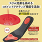 パワースリムアクティブインソール・LLサイズ(25.0-25.5cm) ダイエット ソール 足裏から引き締める ダイエットのプロが徹底監修 極薄 ゴルフ 美尻 姿勢 矯正 O脚 下半身太り 下腹 解消 いつもの歩行がフィットネスに 筋肉稼働率アップ 美姿勢 専門家開発 3D立体アーチ インソール 前滑り防止機能 靴ケア アクティブゲルが衝撃を吸収 体幹筋 骨盤 ダイエット 筋力UP エクササイズインソール 衝撃吸収 レディース 体幹筋 サポート