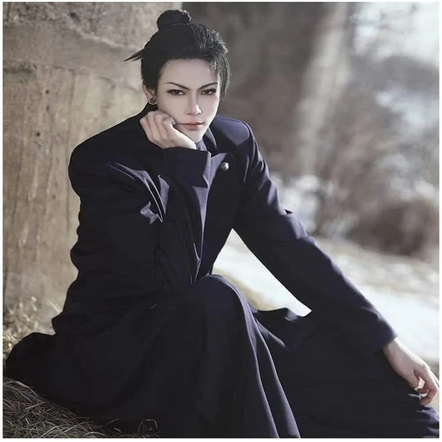 コスプレ 夏油傑 かつら カツラ 変装用ウィッグ コスチューム小物 パーティー 仮装 クリスマス ハロウィン 文化祭 お祭り 学園祭 cosplay wig (夏油傑)