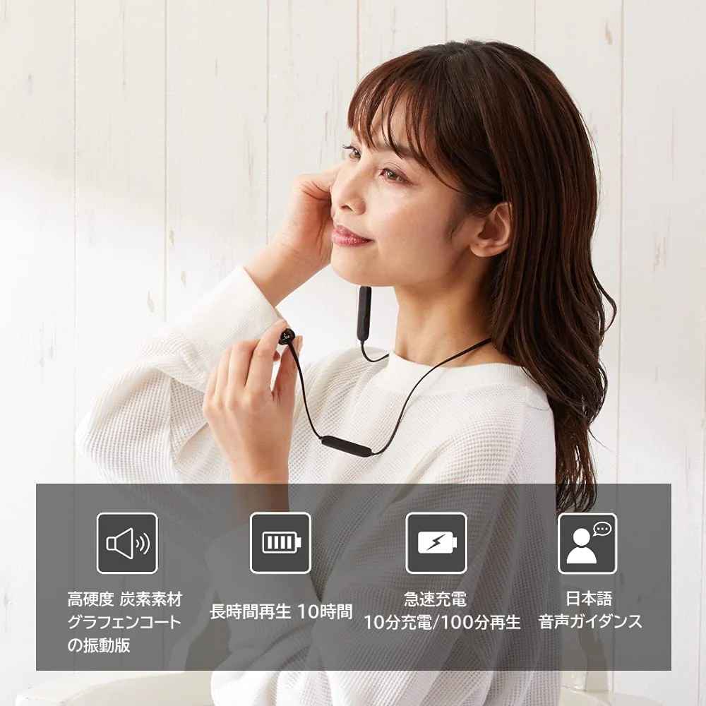 3ee Lambda 01 ワイヤレス イヤホン ダイナミック型【Bluetooth5.0 マイク付き 超急速充電】 (ダークグレー)