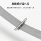 アップルウォッチ用 シルバー 42-45mm ステンレス ベルト 1本 apple watch ループ 磁気で締める マグネット iWatch おしゃれ 男女兼用 チェーン series7 6 5 4 3 2 1 SE