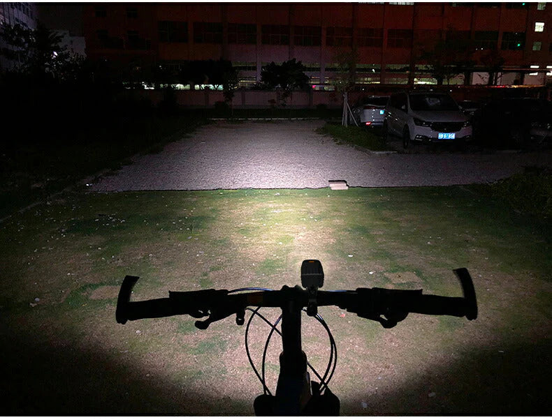 自転車ライト ヘッドライト LED 充電式 防水 明るい 最強 サイクルライト LED 懐中電灯 高輝度大容量 テールライト ハンドル取り付けホルダー付き 梅雨対策
