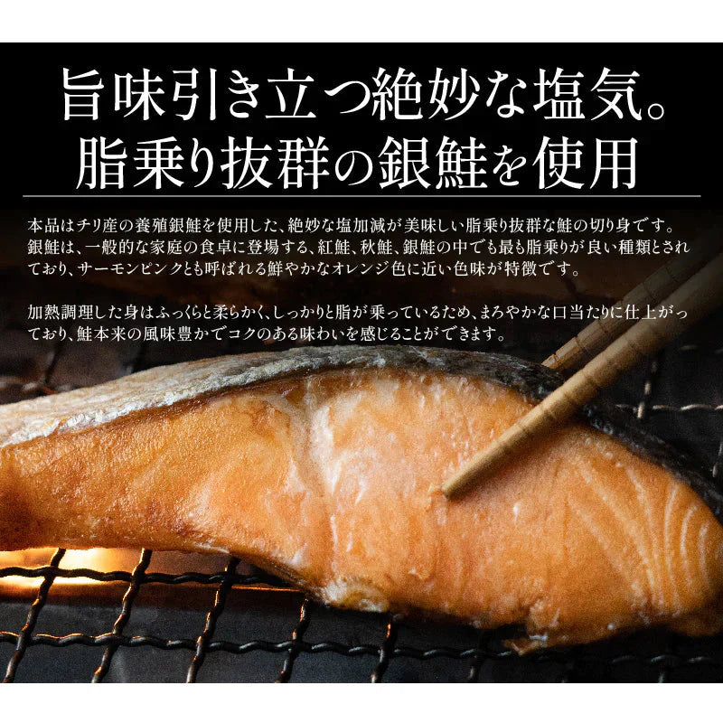 銀鮭 切り身 1kg 肉厚 10切れ 加熱用 鮭