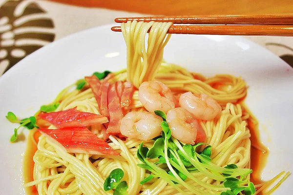 冷やし中華 冷し中華中華醤味2人前 甘酸っぱいレモン風味 冷麺 冷し中華 本場九州 お試しセット ご当地 メール便 保存食 非常食 まとめ買い お取り寄せ