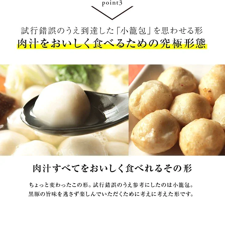 もっちりじゅわ〜の新食感 おもちのぎょうざ　黒豚もち餃子 20g×12個