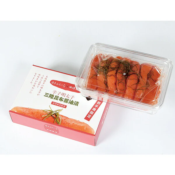 辛子明太子 (昆布醤油漬け) 400g【お届け不可地域：沖縄・離島】